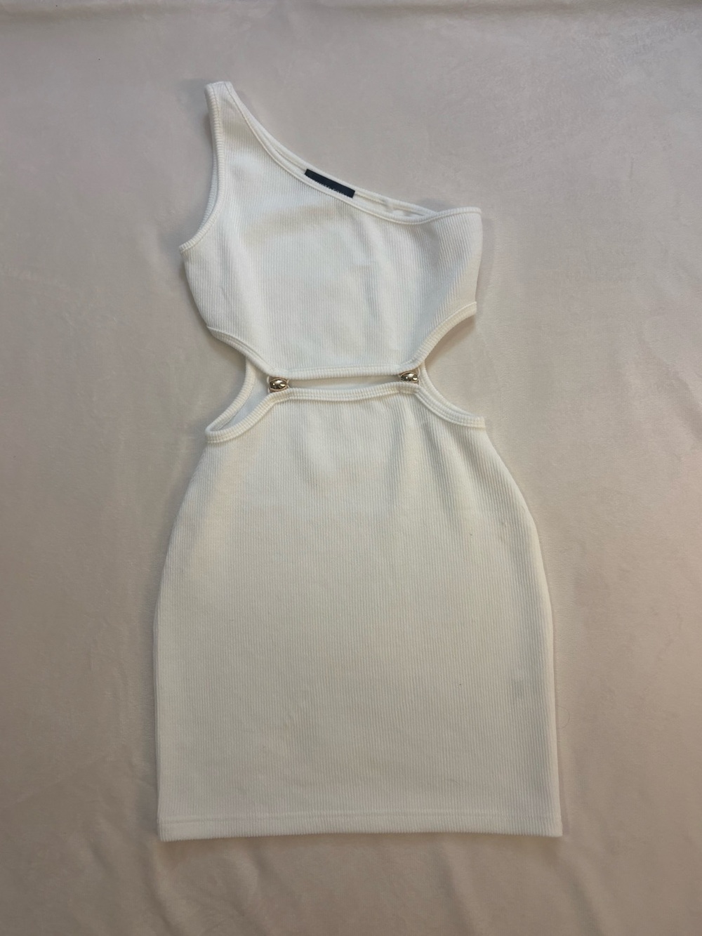 White Fox Cutout mini Dress